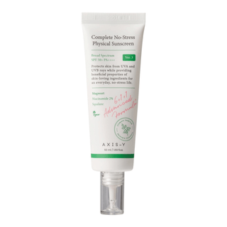AXIS-Y – Complete No-Stress Physical Sunscreen 50ml - KAMS BEAUTY