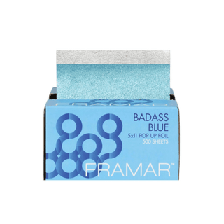 Framar 5x11 Badass Blue Pop - Up Foil 500 Sheets - KAMS BEAUTY