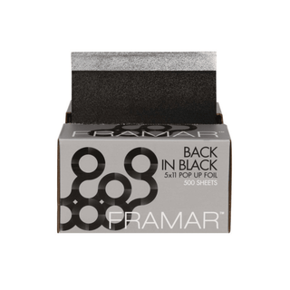 Framar 5x11 Black Pop - Up Foil 500 Sheets - KAMS BEAUTY
