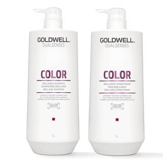 Goldwell Dualsenses Color Brilliance Shampoo & Conditioner Duo - 1000ml