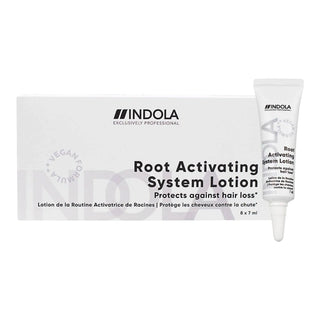 Indola Root Activating Lotion- 8x7ml - KAMS BEAUTY