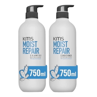 KMS Moist Repair Shampoo And Conditioner- 750ml - KAMS BEAUTY