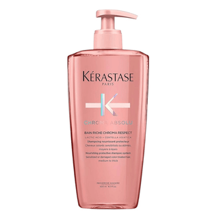 Kérastase Chroma Absolu Bain Riche Chroma Respect Shampoo Refillable Bottle- 500ml - KAMS BEAUTY