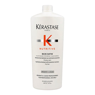 Kérastase Nutritive Bain Satin Shampoo For Dry Hair (Fine to Medium)- 1000ml - KAMS BEAUTY