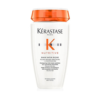 Kérastase Nutritive Bain Satin Riche Shampoo- Very Dry Hair (Medium to Thick)- 250ml