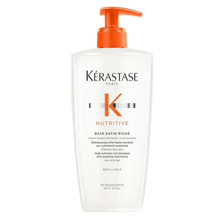Kérastase Nutritive Bain Satin Riche Shampoo- Very Dry Hair (Medium to Thick)- 500ml