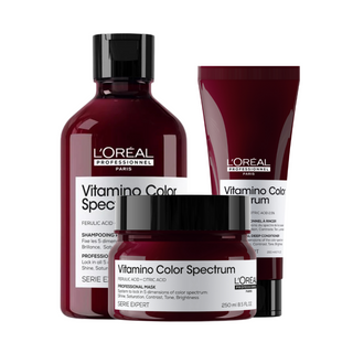 L'Oreal Professionnel Vitamino Color Shampoo(300ml) , Conditioner(200ml) & Mask(250ml)- Trio