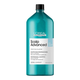 L'Oréal Professionel Scalp Advanced Anti-Dandruff Dermo-Clarifier Shampoo- 1500ml - KAMS BEAUTY