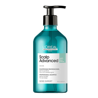 L'Oréal Professional Scalp Advanced Anti-Oiliness Dermo-Purifier Shampoo- 500ml
