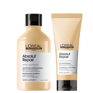 L'Oreal Professionnel Absolut Repair Shampoo(300ml) And Conditioner(200ml)- Duo