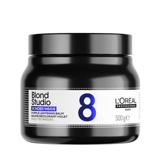 L'Oréal Professionnel Blond Studio 8 Purple Lightening Balm- 500g