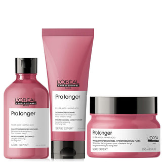 L'Oreal Professionnel Pro Longer Shampoo(300ml) , Conditioner(200) & Mask(250)- Trio