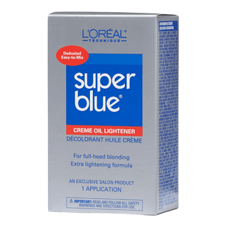 L'Oreal Technique Super Blue Creme Oil Lightener Kit - KAMS BEAUTY
