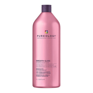 Pureology Smooth Gloss Shampoo- 1000ml - KAMS BEAUTY