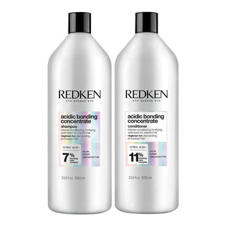 Redken Acidic Bonding Concentrate Shampoo & Conditioner Duo - 1000ml