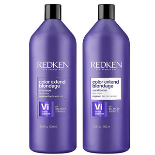 Redken Color Extend Blondage Shampoo & Conditioner Duo - 1000ml