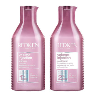 Redken Volume Injection Shampoo & Conditioner - 300ml