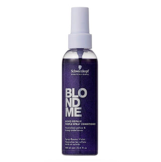 Schwarzkopf Blond Me Bond Repair Purple Spray Conditioner- 150ml - KAMS BEAUTY