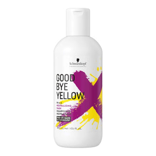Schwarzkopf Goodbye Yellow Shampoo- 300ml - KAMS BEAUTY