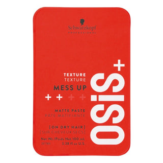 Schwarzkopf Osis+ Mess Up Matte Paste- 100ml - KAMS BEAUTY
