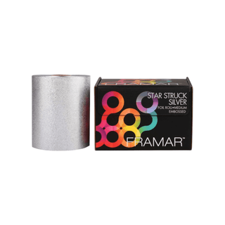 Framar Silver Embossed Roll Foil Medium - KAMS BEAUTY