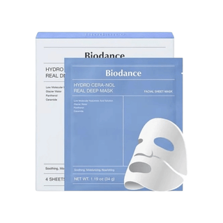 Biodance – Hydro Cera-Nol Real Deep Mask- 34g x 4pcs - KAMS BEAUTY