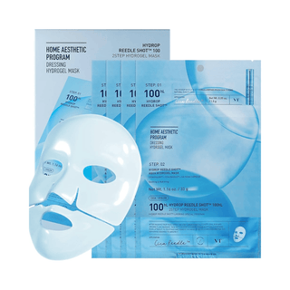 VT Cosmetics – Hydrop Reedle Shot 100hL 2Step Hydrogel Mask- 4 sheets - KAMS BEAUTY