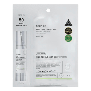 VT Cosmetics – Mild Reedle Shot 50 2-Step Mask - KAMS BEAUTY