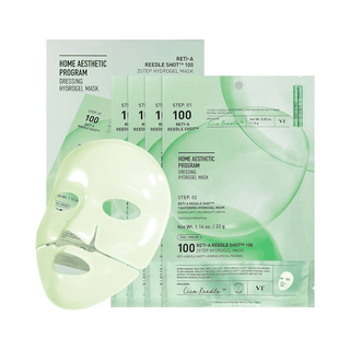 VT Cosmetics – Reti-A Reedle Shot 100 2Step Hydrogel Mask- 4 sheets - KAMS BEAUTY