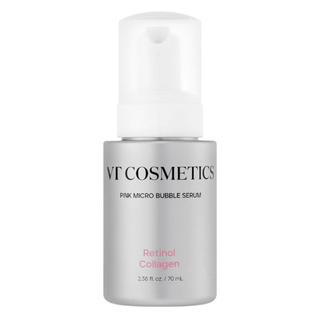 VT Cosmetics – Retinol Collagen Pink Micro Bubble Serum- 70ml - KAMS BEAUTY
