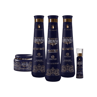 Vitta GoldNanoplex Arginina Hair Straightening Nanoplastia Treatment Set - 1L - KAMS BEAUTY