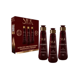 Vitta Gold Silk Express Ultra - Fast Hair Straightening Treatment Intro Set - KAMS BEAUTY
