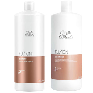 Wella Professionals Fusion Shampoo & Conditioner- 1000ml