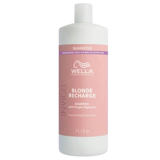 Wella Professionals Invigo Blonde Recharge Cool Blonde Shampoo- 1000ml