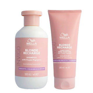 Wella Professionals Invigo Blonde Recharge Cool Blonde Shampoo & Conditioner Duo