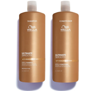 Wella Professionals Ultimate Smooth Shampoo & Conditioner- 1000ml