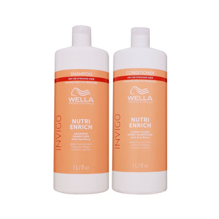 Wella Professional Invigo Nutri Enrich Deep Nourishing Shampoo And Conditioner Duo 1000ml
