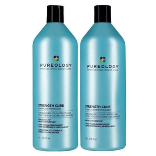 Pureology  Strength Cure Shampoo & Conditioner Duo -1000ml